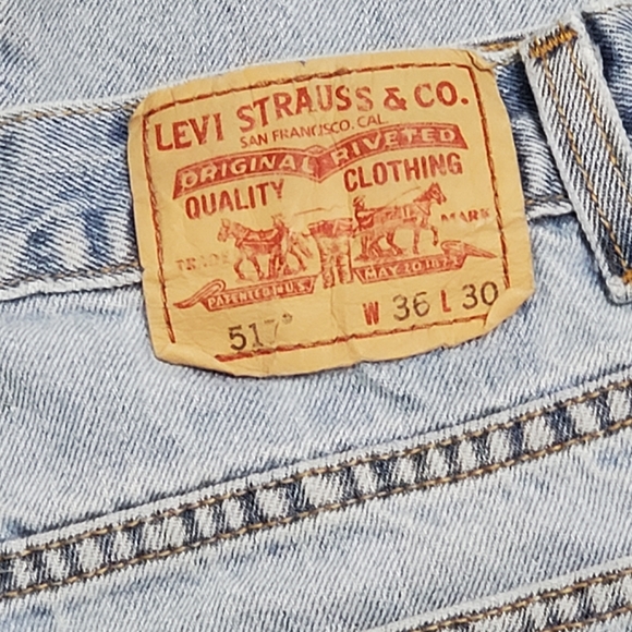 Levis 517 Bootcut Jeans Mens 36x30 - Picture 5 of 14